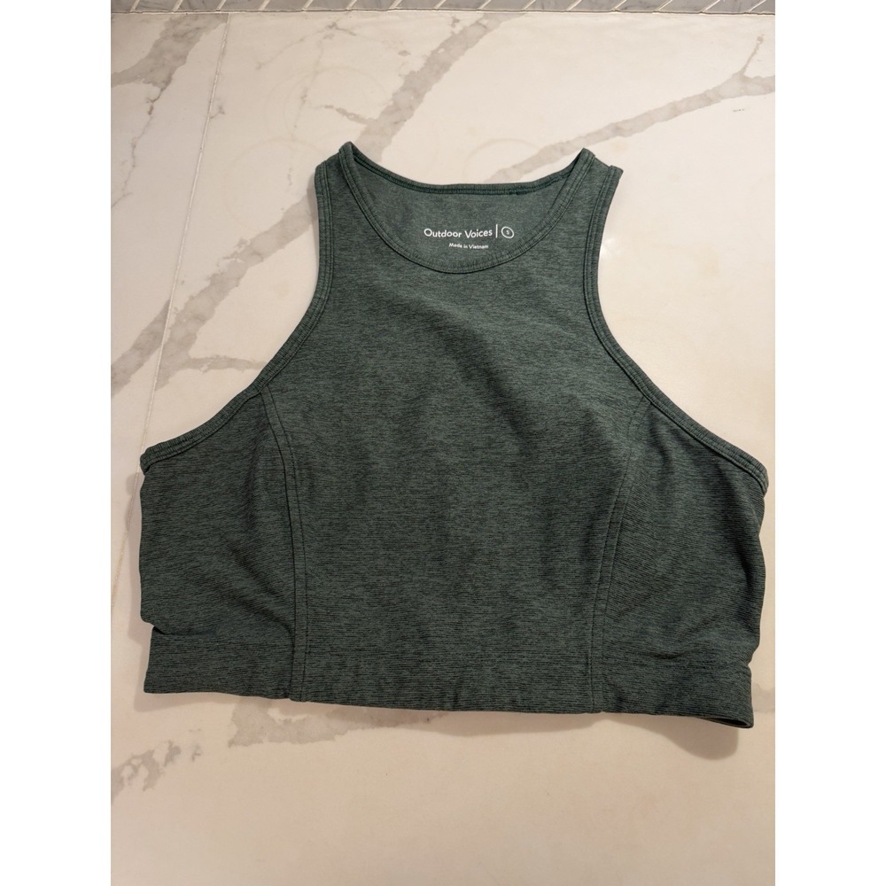 Outdoor Voices Crop Top Sports Bra Women's Size Small Workout Gym